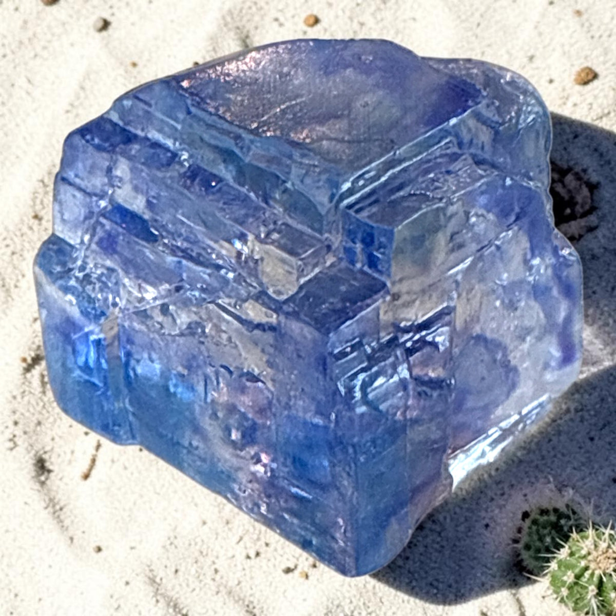 Blue Halite Specimen - Turkey, 23.4g