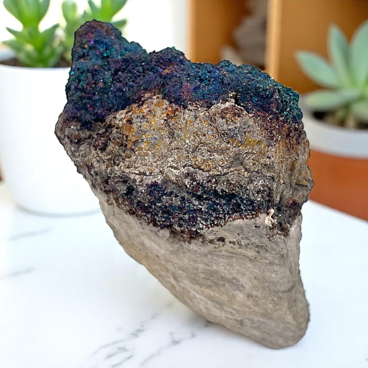 Chalcopyrite Crystal Specimen - Sweetwater Mine, Reynolds County, MO, 378g