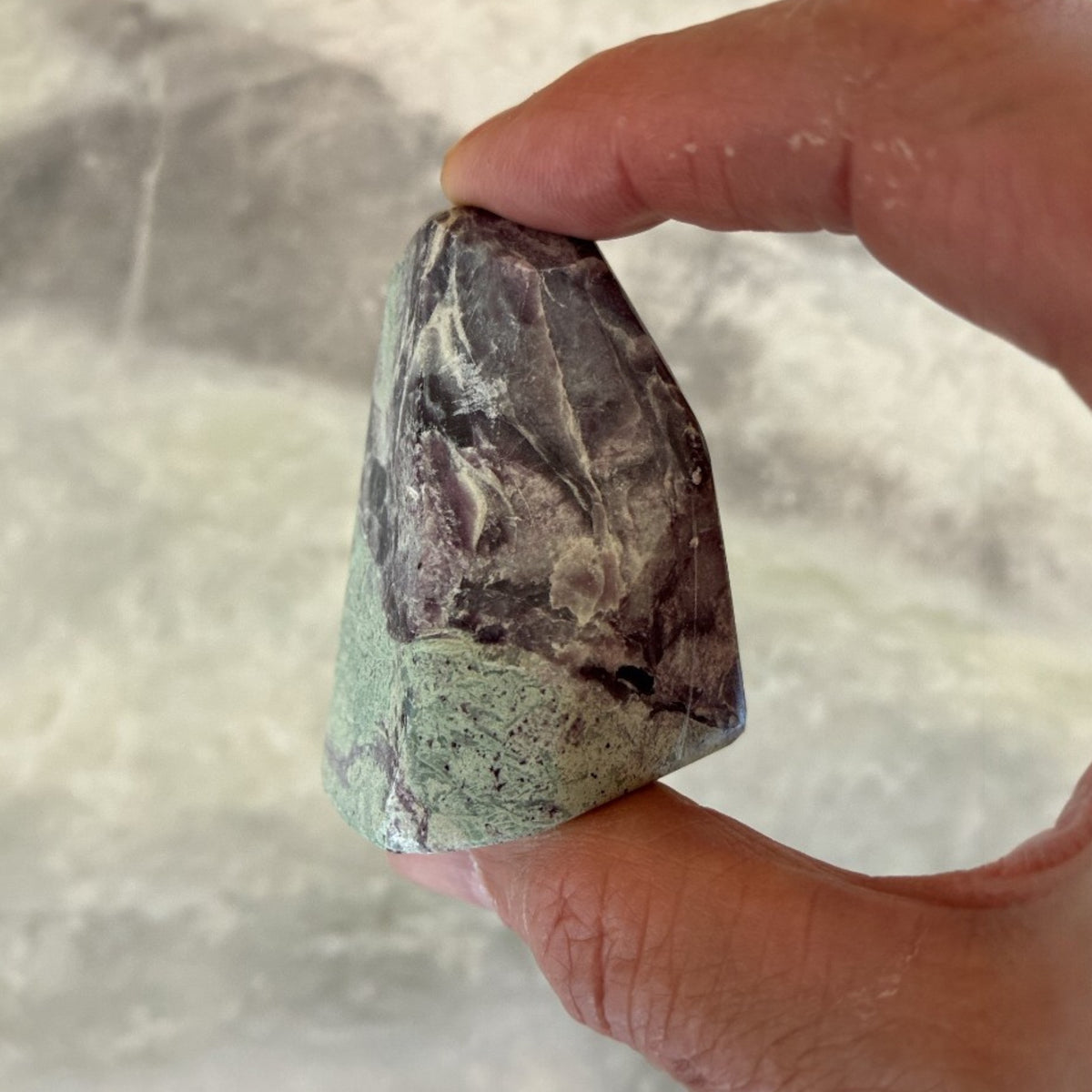 Kammererite Freeform - India, 119.6g