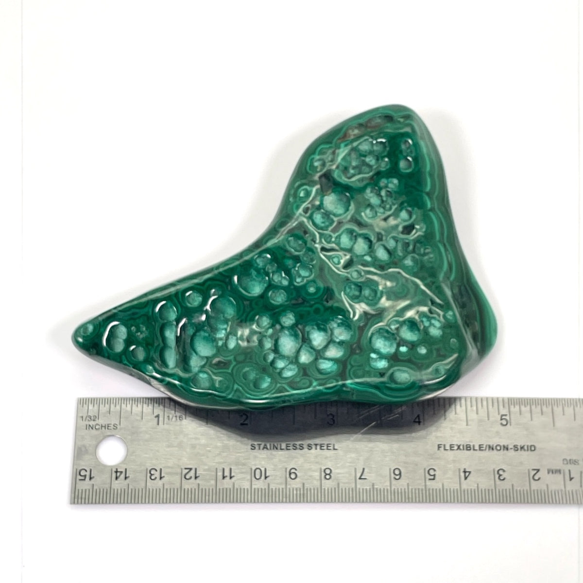 Malachite Freeform - Democratic Republic of the Congo, 350g