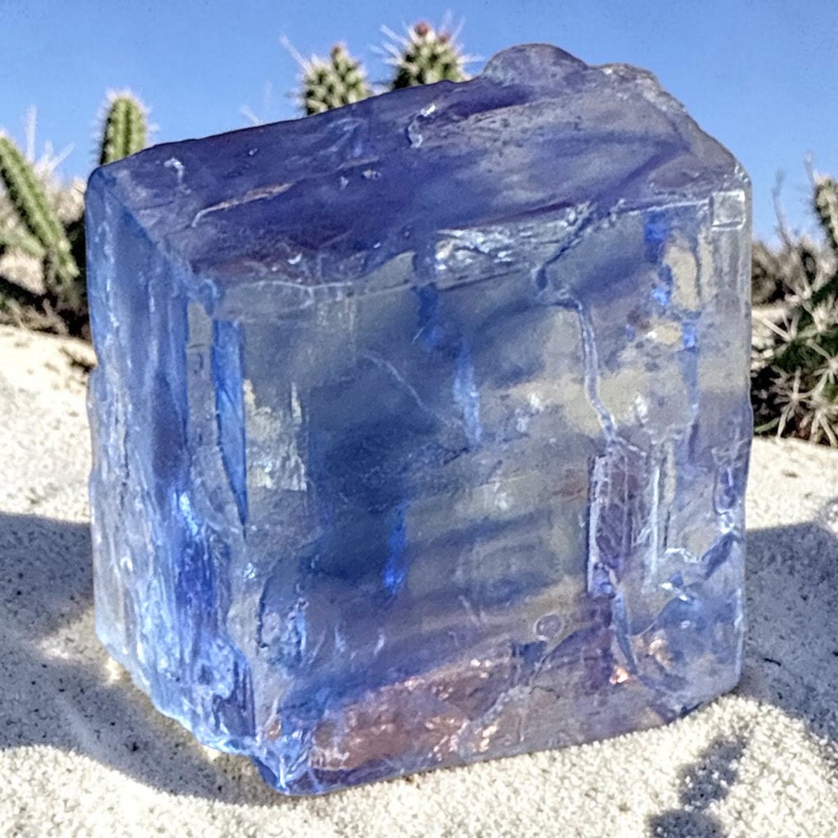 Blue Halite Specimen - Turkey, 20.2g