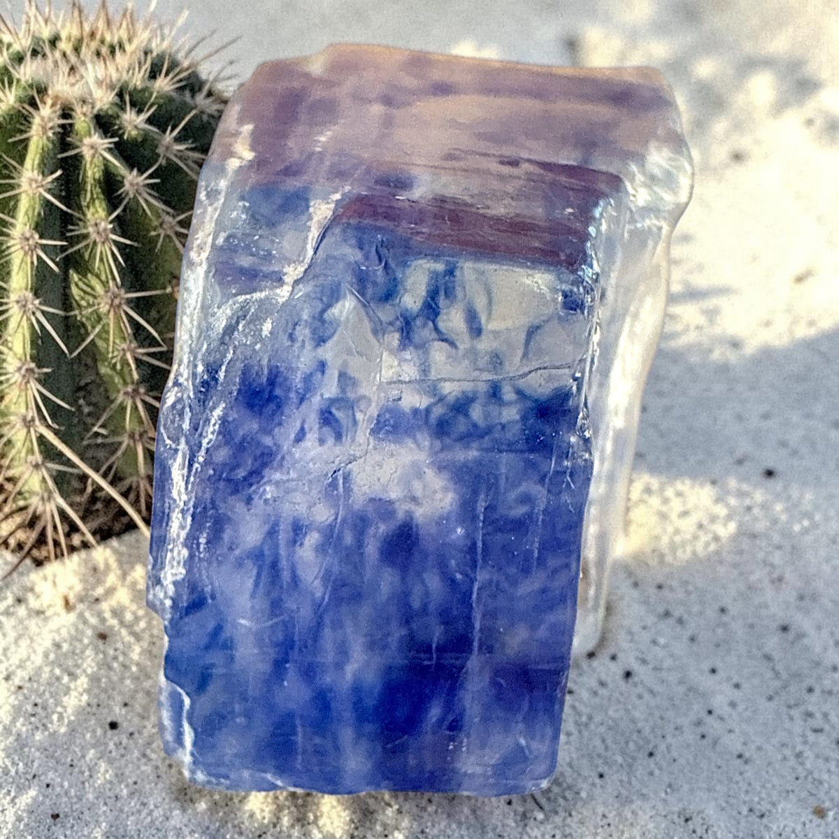 Blue Halite Specimen - Turkey, 70.9g