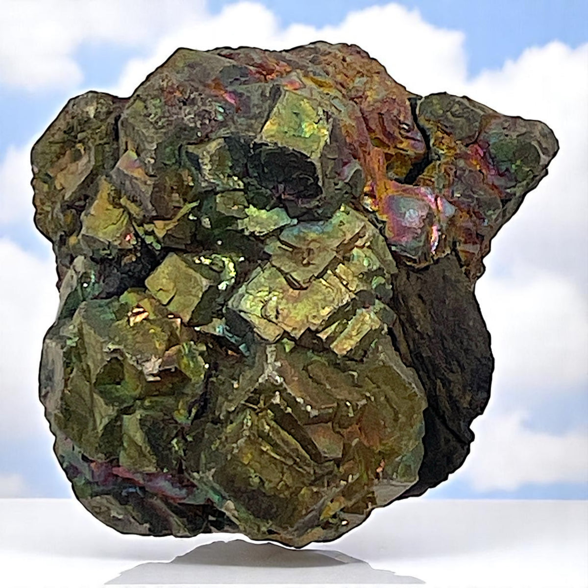 Pyrite Crystal Cluster - China, 142.7g
