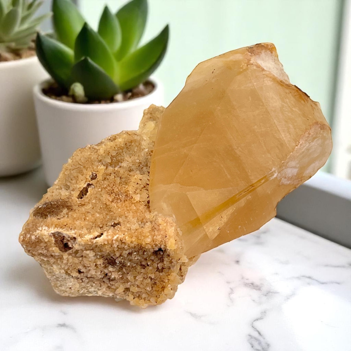 Dogtooth (Stellar Beam) Calcite Crystal Specimen - Gallatin County, MT, 369g