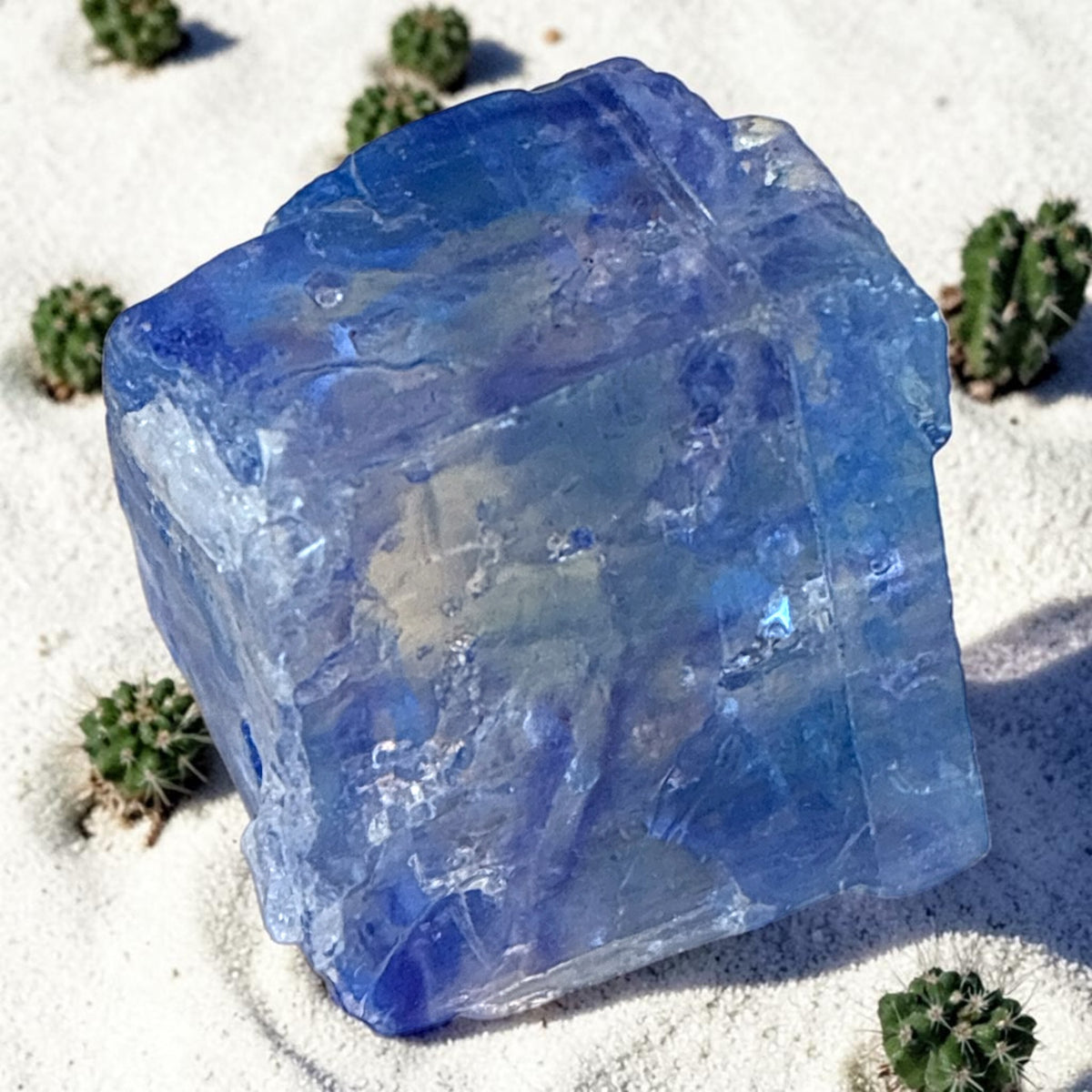Blue Halite Specimen - Turkey, 23.4g