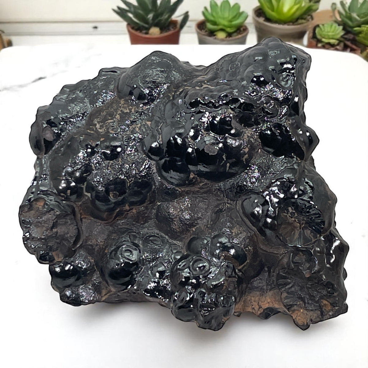 Hematite Crystal Specimen - Morocco, 268g