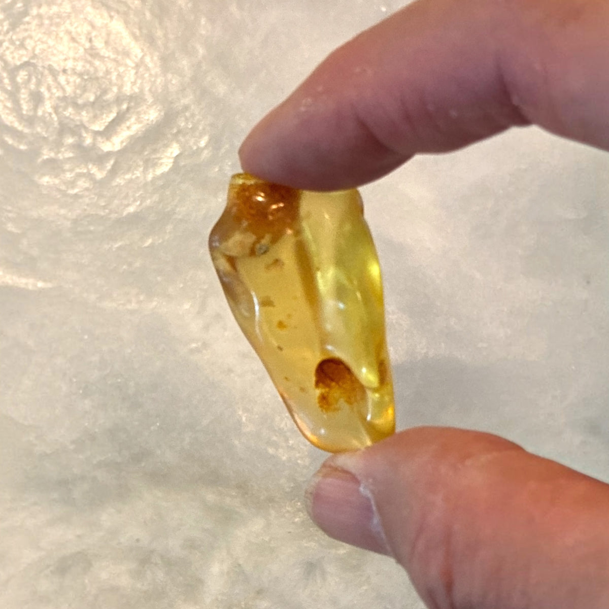 Amber Freeform -Columbia, 6.6g
