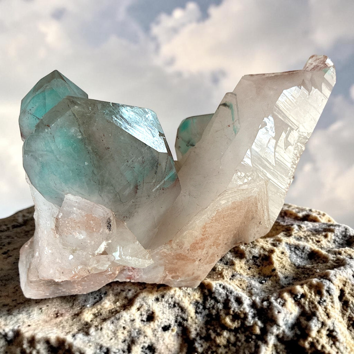Ajoite Specimen - Messina Mine, Limpopo, Transvaal, South Africa, 450g