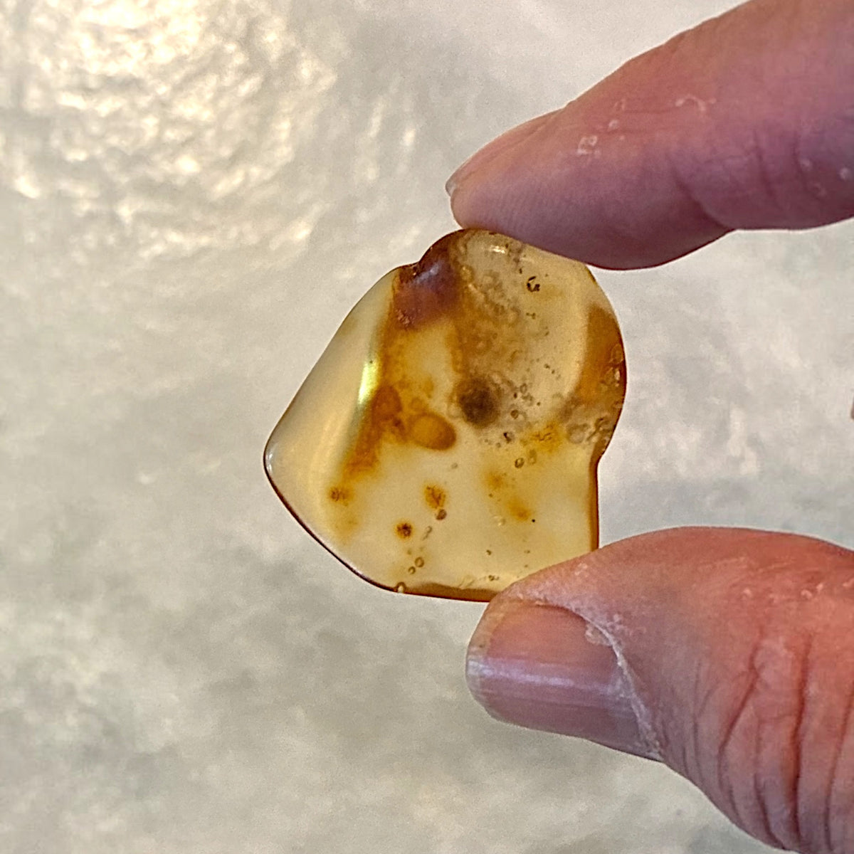 Amber Freeform -Columbia, 3.8g