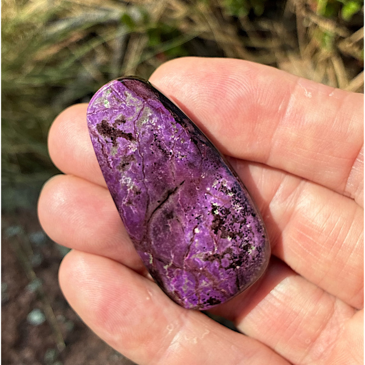 Sugilite Cabochon - South Africa, 15.4g