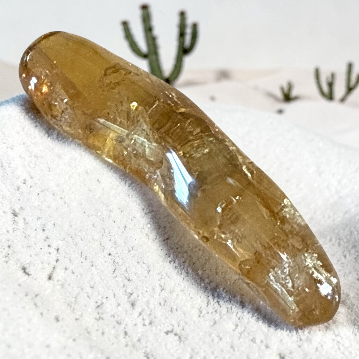Yellow Citrine Polished - Zambia, 39.5g