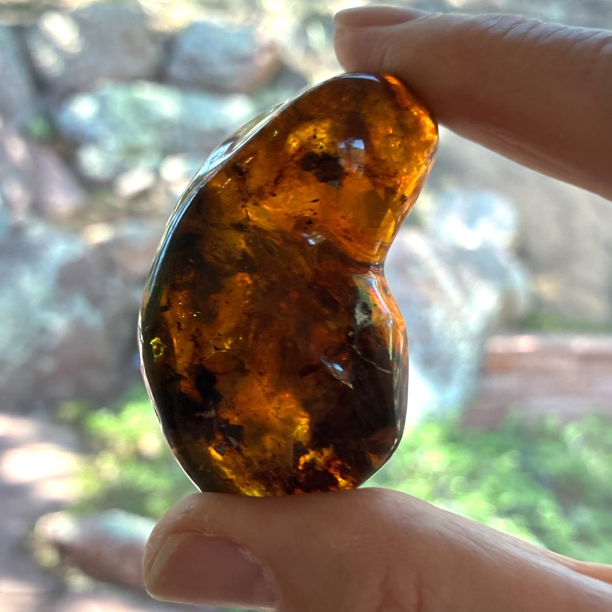 Amber Freeform - Simojovel, Chiapas, Mx, 34g