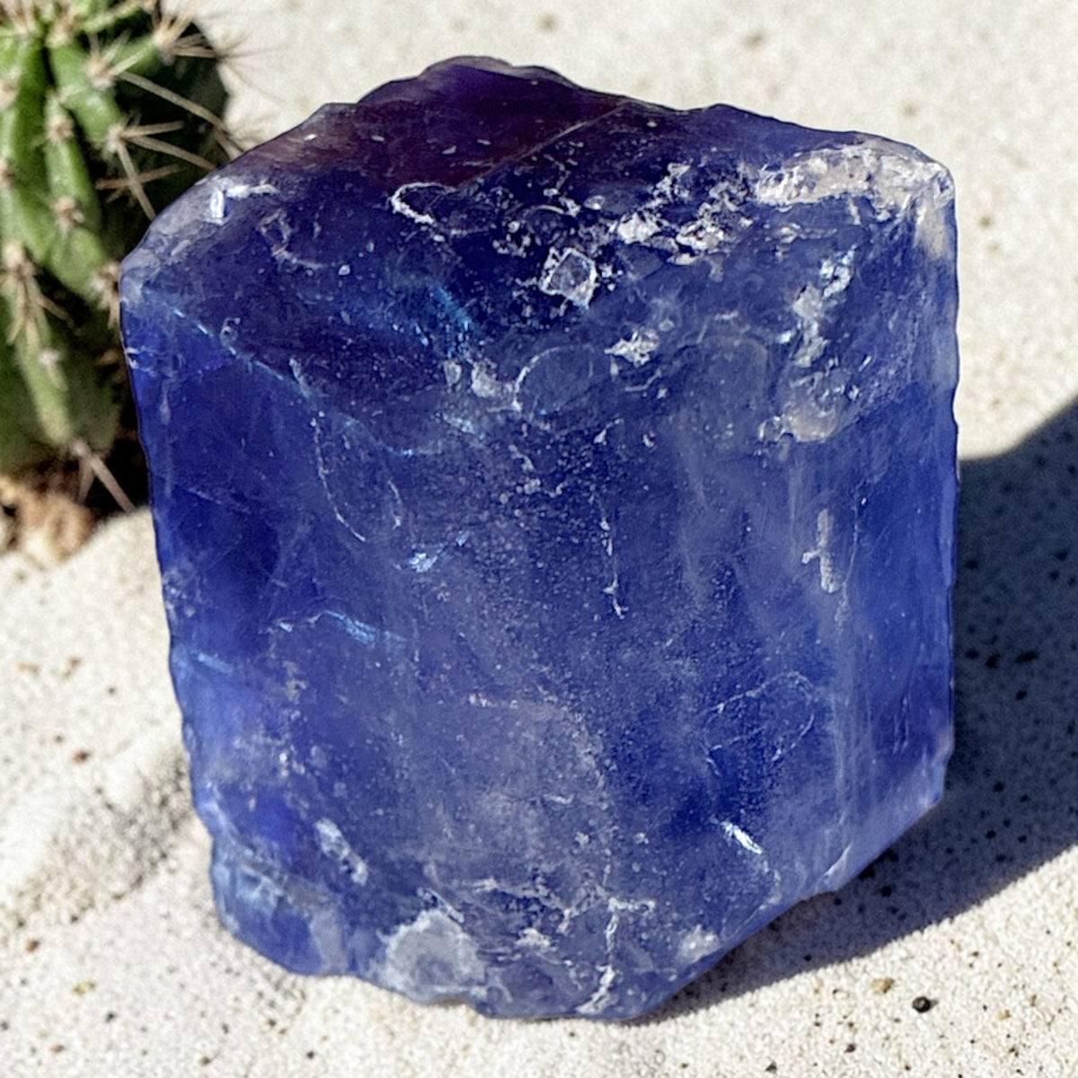 Blue Halite Specimen - Turkey, 35.6g