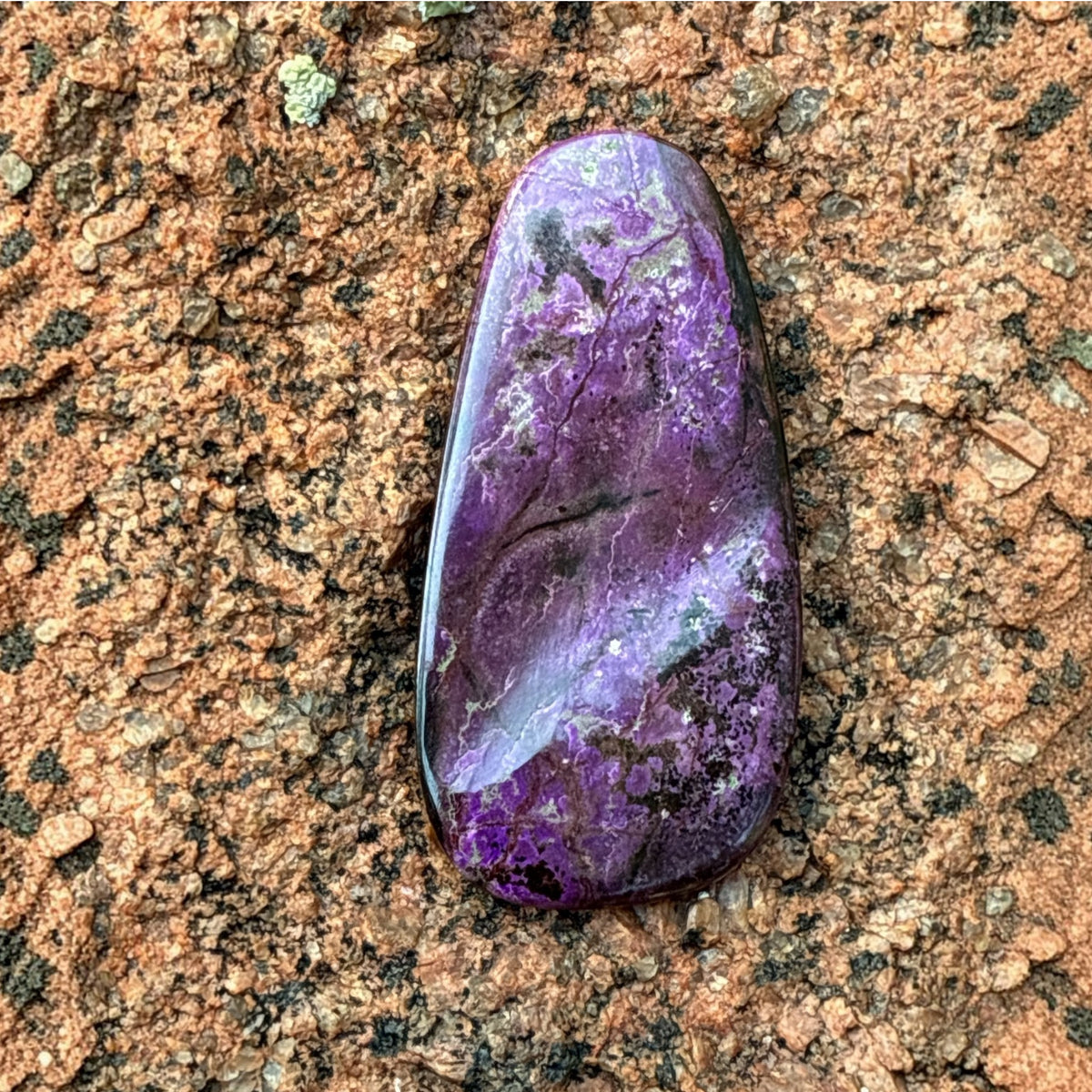 Sugilite Cabochon - South Africa, 15.4g
