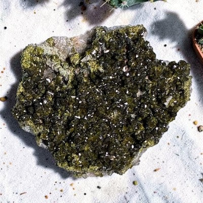 Epidote Specimen - Morocco, 459.5g