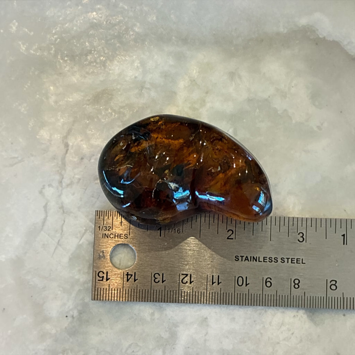 Amber Freeform - Simojovel, Chiapas, Mx, 34g