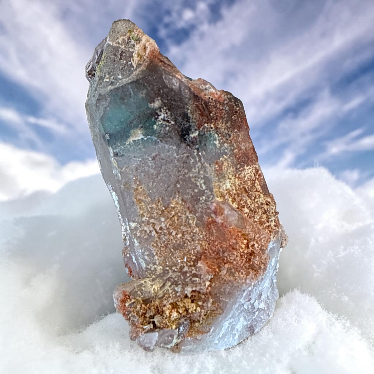 Ajoite Specimen - Messina Mine, Limpopo, Transvaal, South Africa, 69.8g