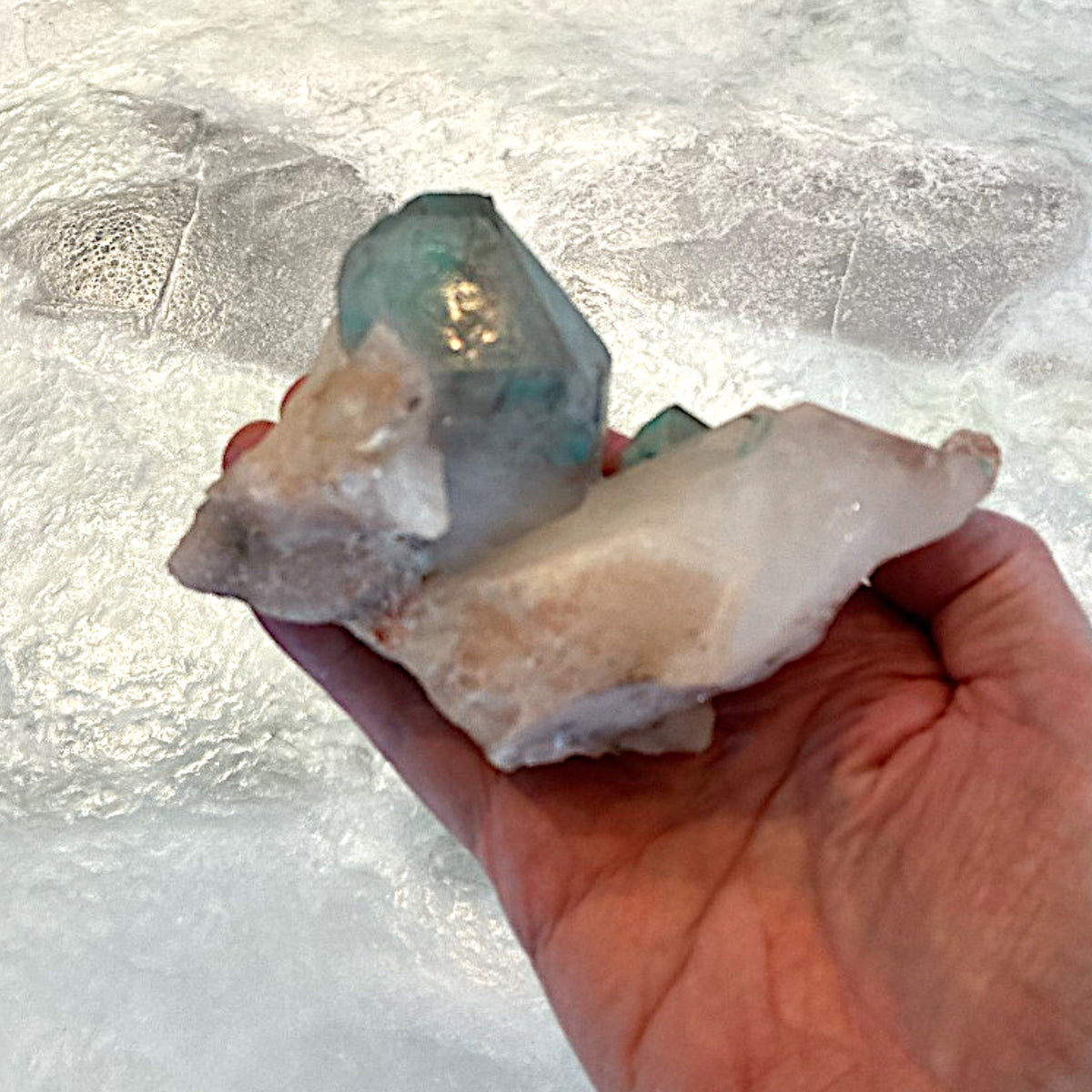 Ajoite Specimen - Messina Mine, Limpopo, Transvaal, South Africa, 450g