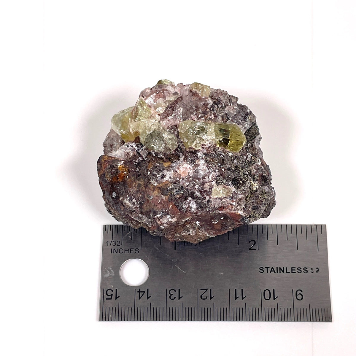 Yellow/Green Apatite Crystal Cluster - Mexico, 176.9g