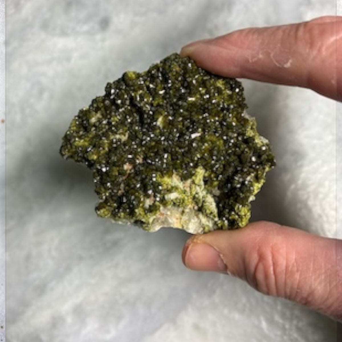 Epidote Specimen - Morocco, 459.5g