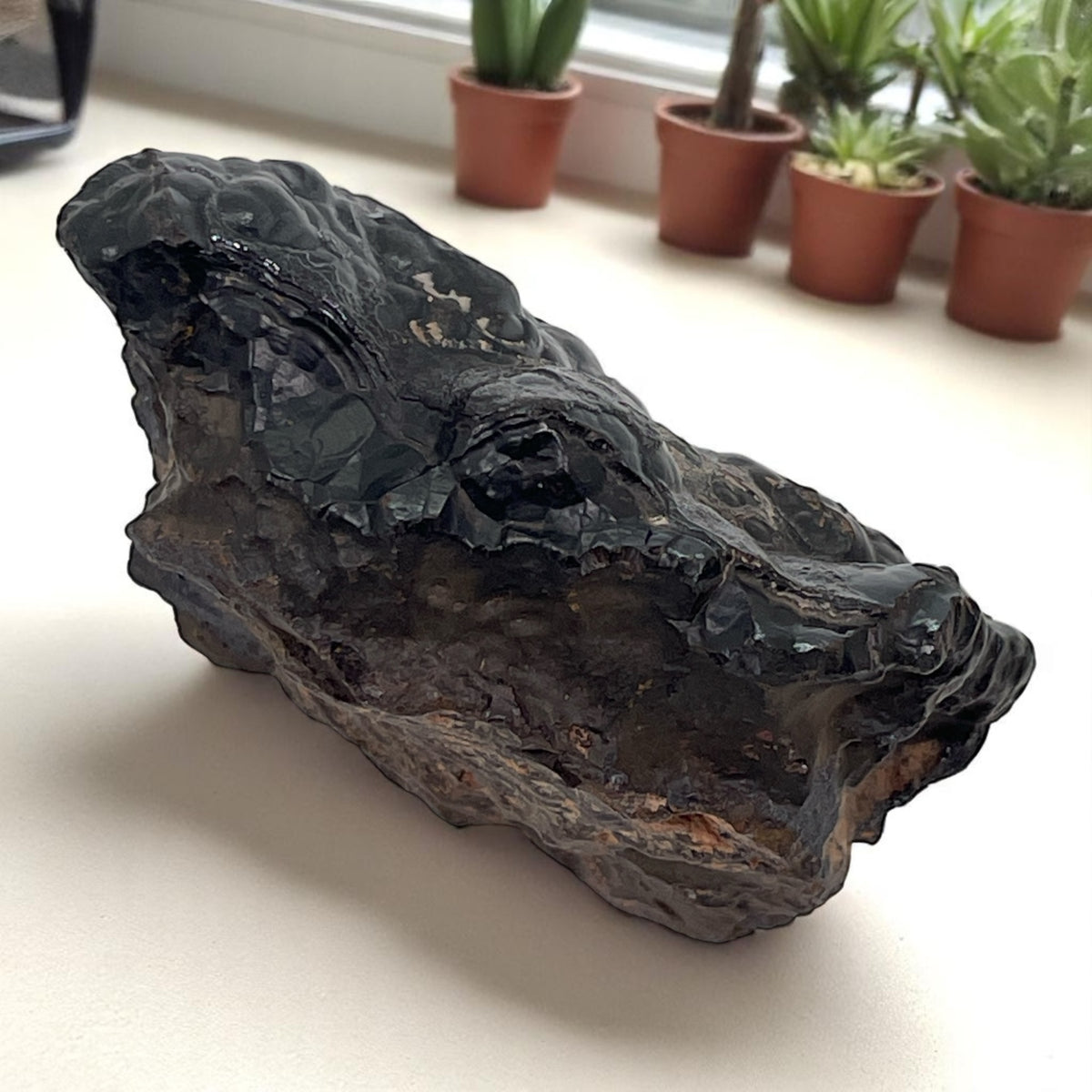 Hematite Crystal Specimen - Morocco, 268g