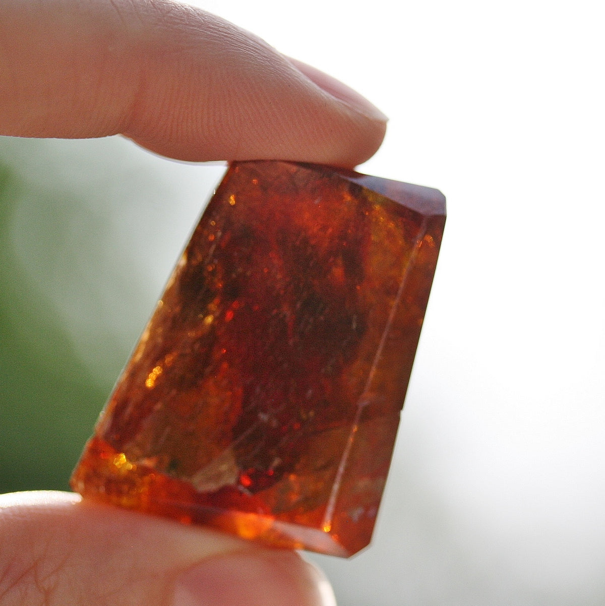 Gem Sphalerite Polished Free Form, Old Stock, Spain, 31.3 grams