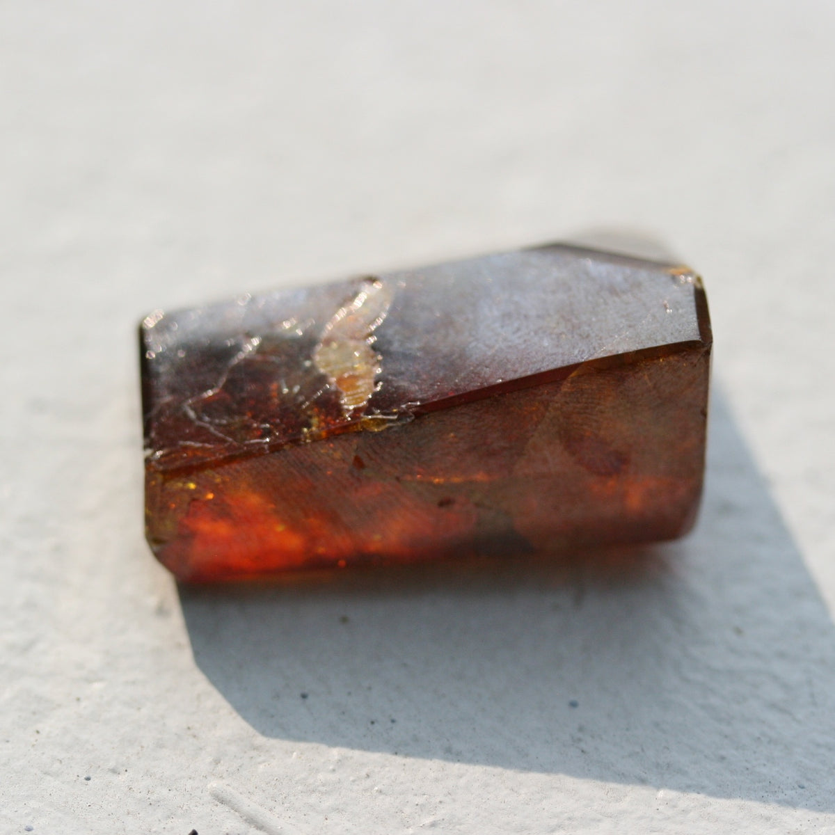 Gem Sphalerite Polished Free Form, Old Stock, Spain, 31.3 grams