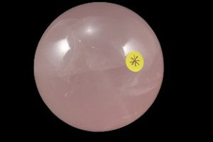 Star Rose Quartz Sphere 1.50" in diameter from Madagascar