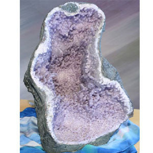 Amethyst Stalactite Geode