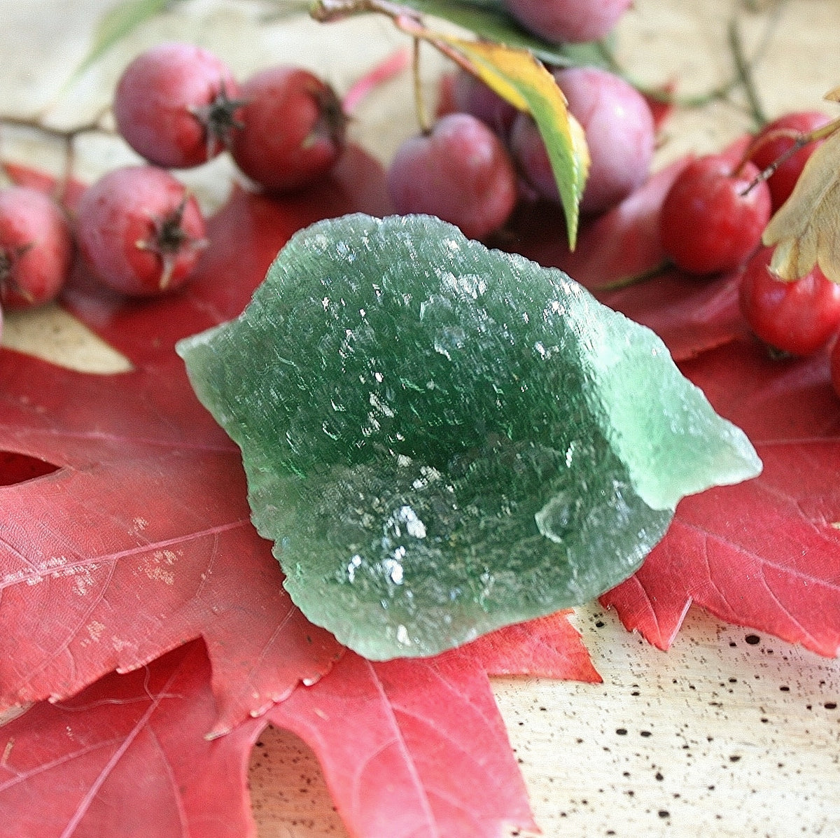 Green Fluorite, Botryoidal Crystal from China, 72.3 grams