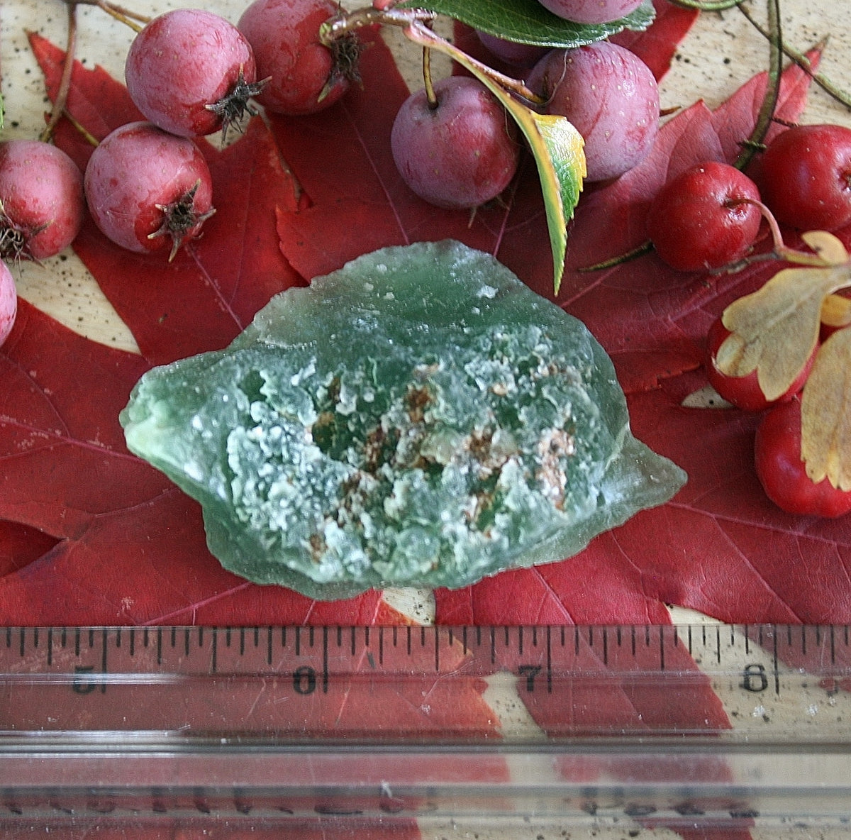 Green Fluorite, Botryoidal Crystal from China, 72.3 grams