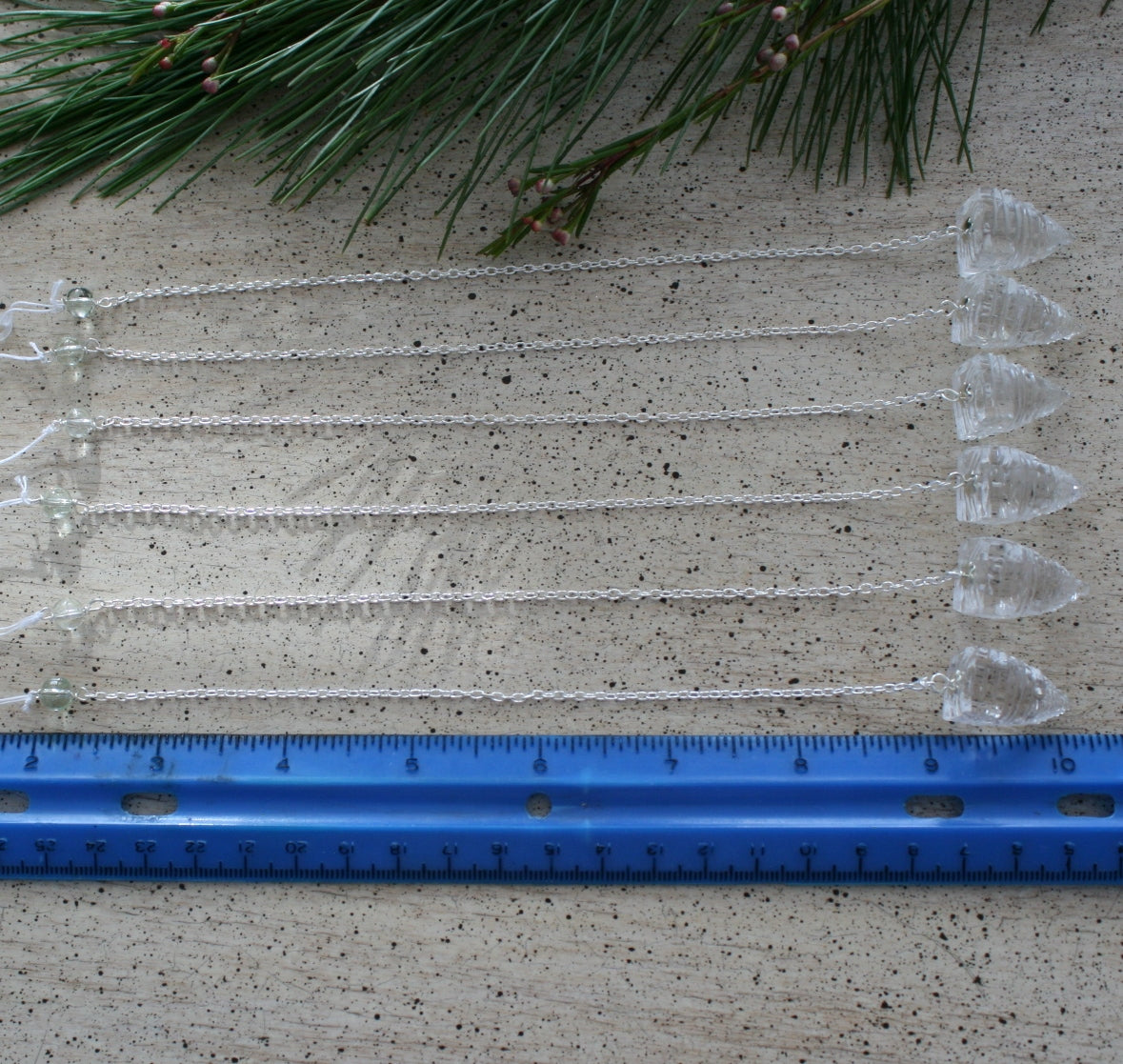 ONE Sri Yantra Pendulum, Clear Quartz for Intuition