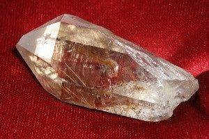 Quartz with Rutile Crystal, 35.5 grams.