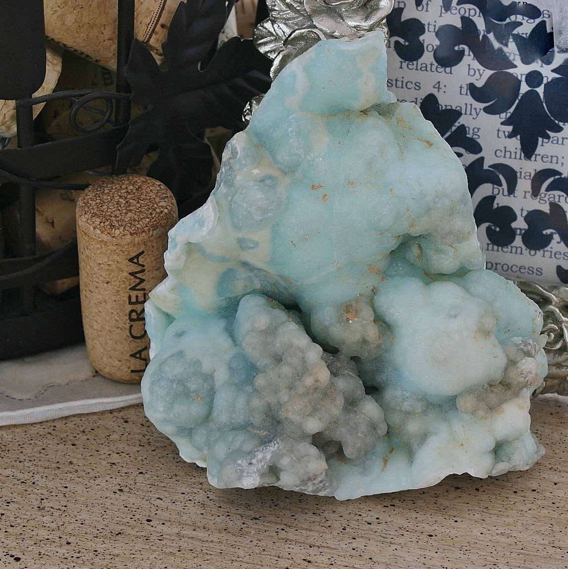 Hemimorphite Crystal 272.4 gm