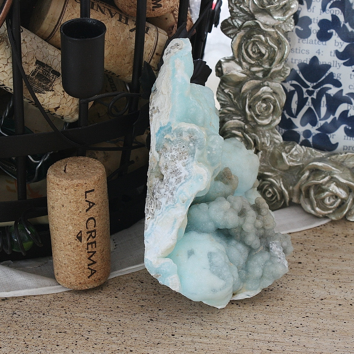 Hemimorphite Crystal 272.4 gm