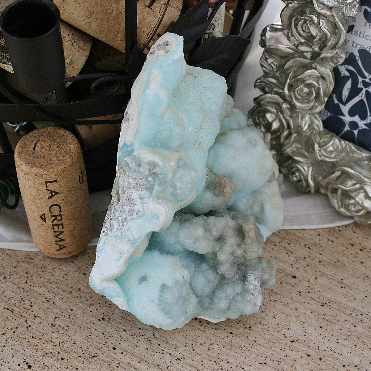 Hemimorphite Crystal 272.4 gm