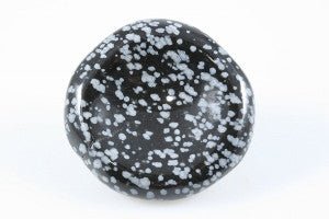 Snowflake Obsidian Comfort Stone