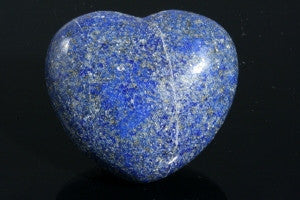 Lapis Lazuli Heart from Afghanistan