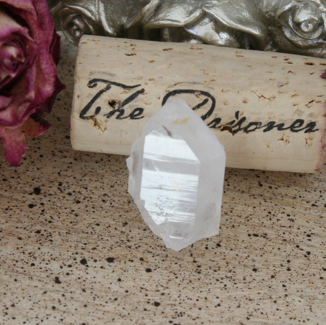 Papagoite Included Quartz, 7.4gm