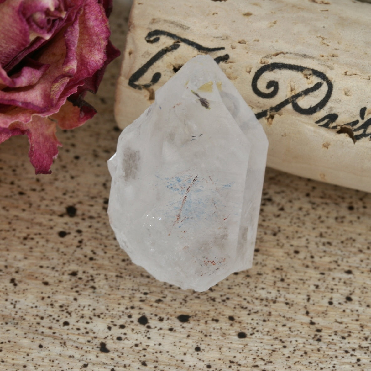 Papagoite Included Quartz, 7.4gm