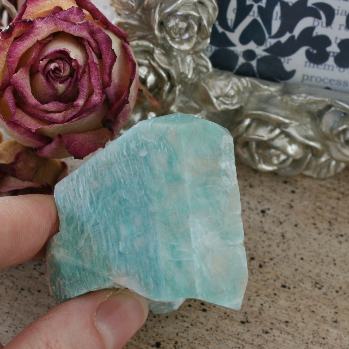 Amazonite Crystal from Colorado 76.2 grams