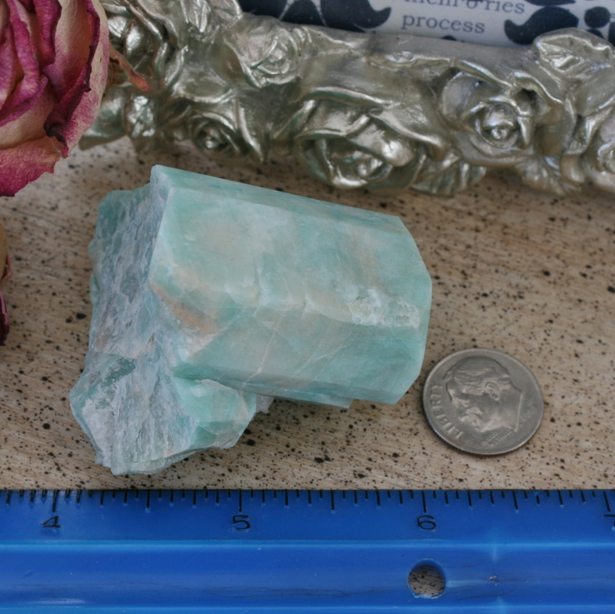 Amazonite Crystal from Colorado 76.2 grams