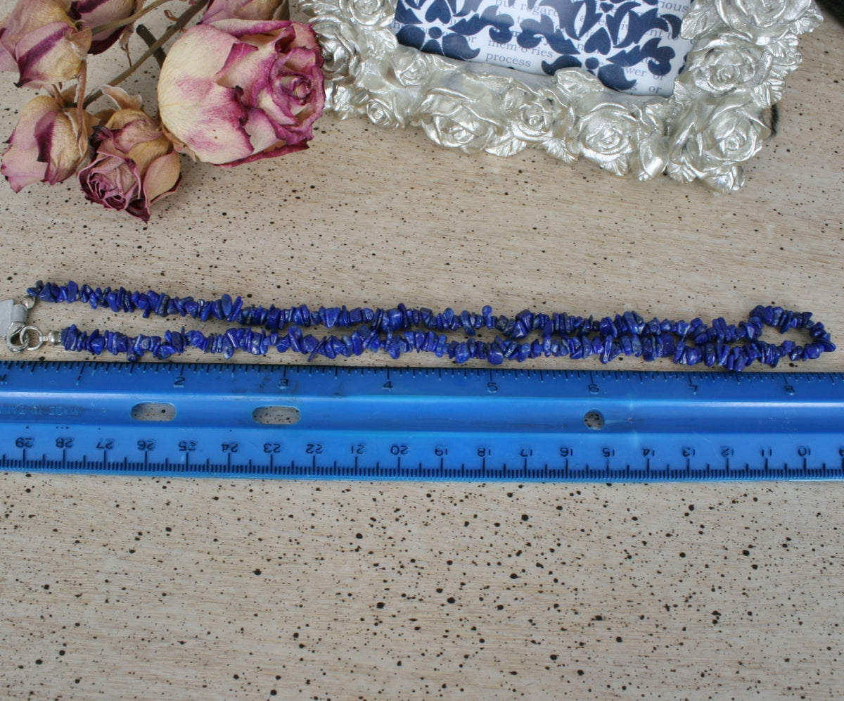 Lapis Lazuli Chip Necklace