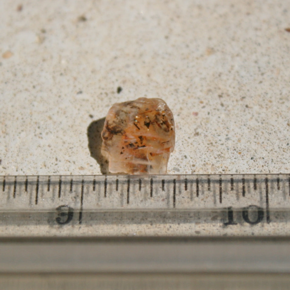 Rainbow Lattice Sunstone from Australia, 0.70 grams