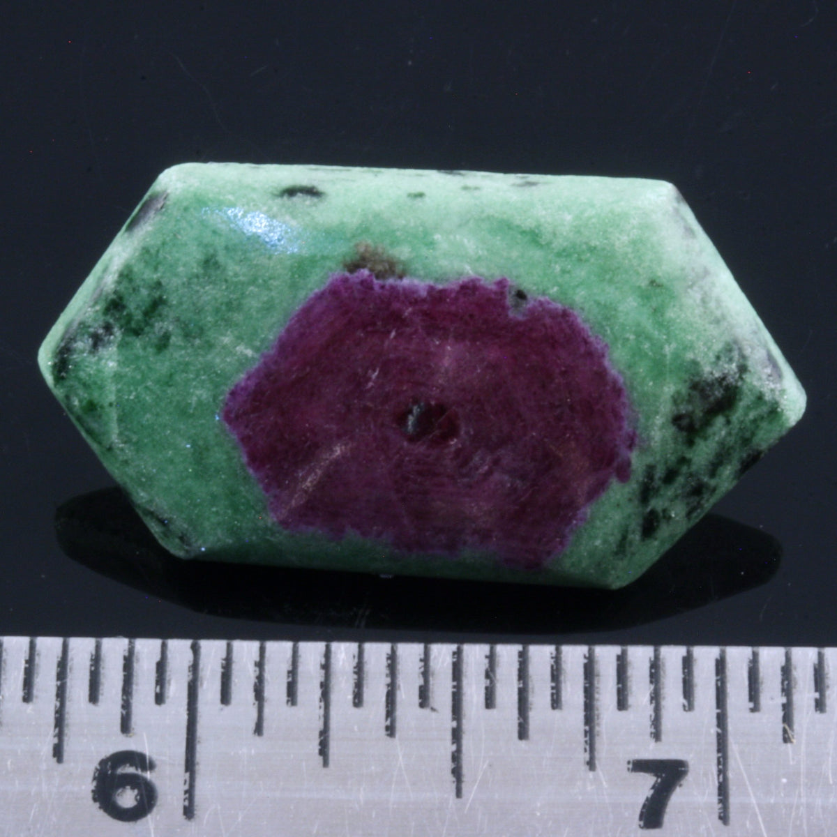 Ruby &amp; Zoisite Cabochon, 7.9g