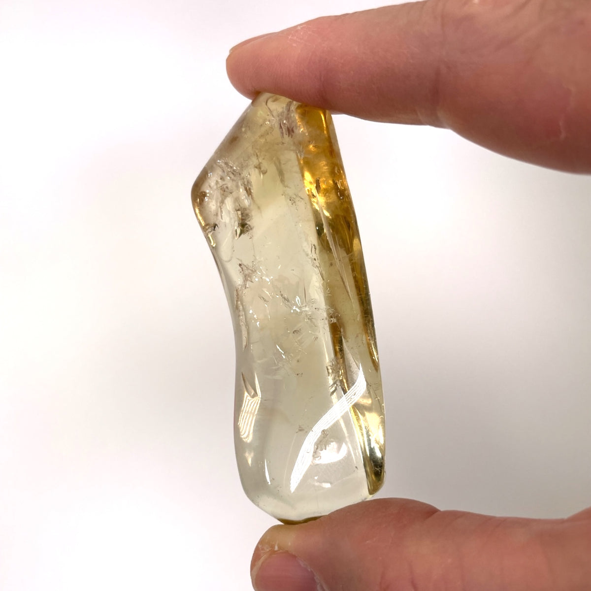 Yellow Citrine Polished - Zambia, 57.8g