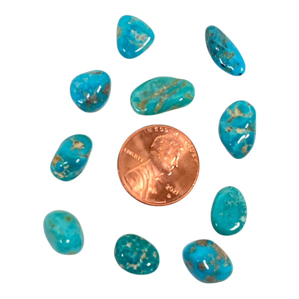Turquoise Tumbled - Castle Dome, Az, 7g