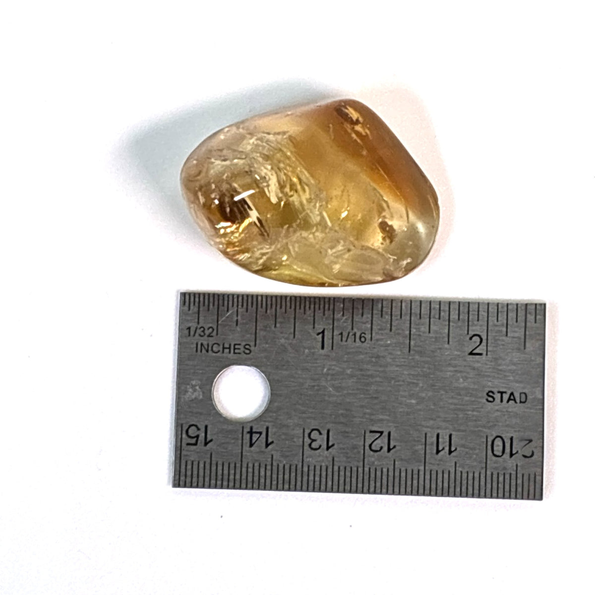 Yellow Citrine Polished - Zambia, 42.7g