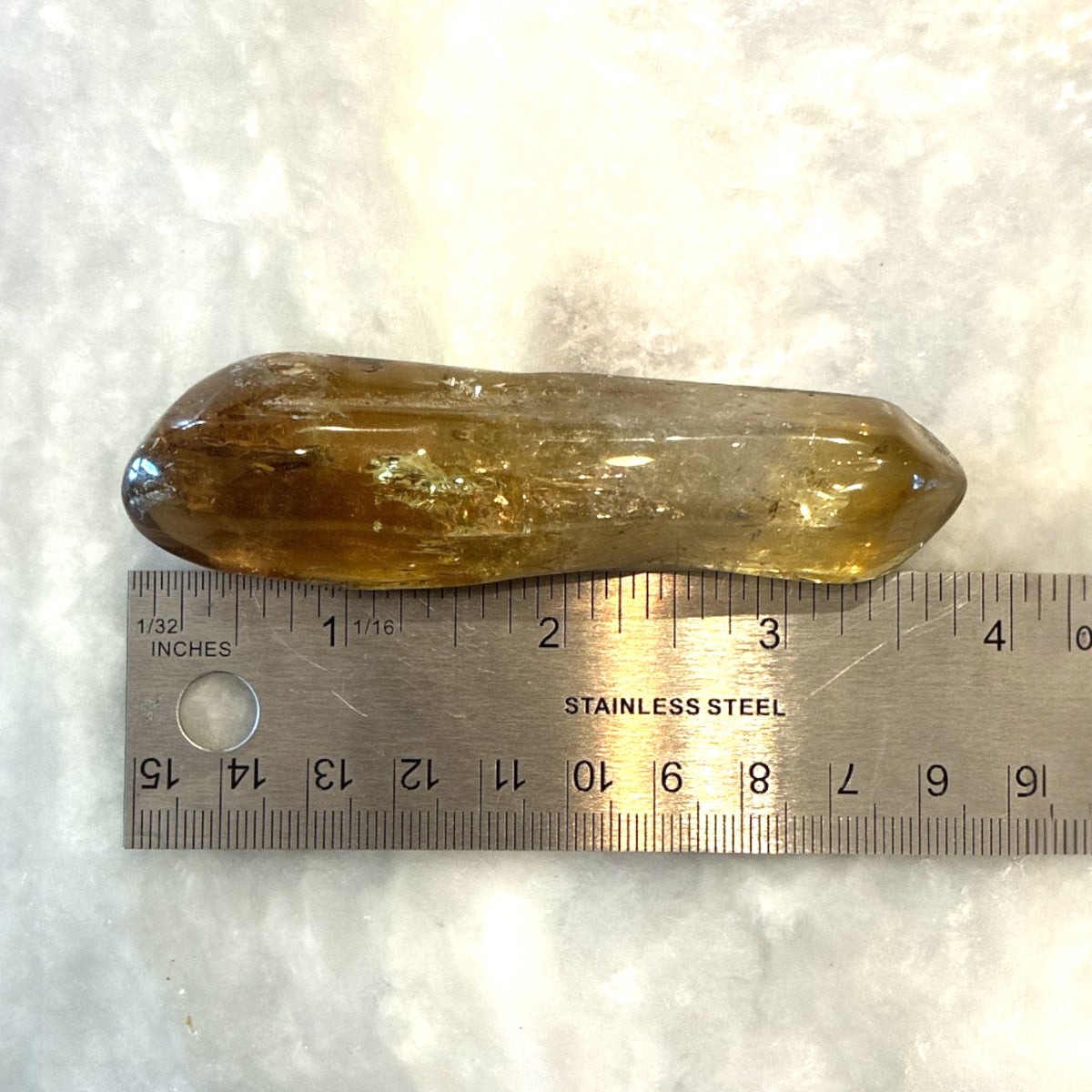Yellow Citrine Polished - Zambia, 71.8g