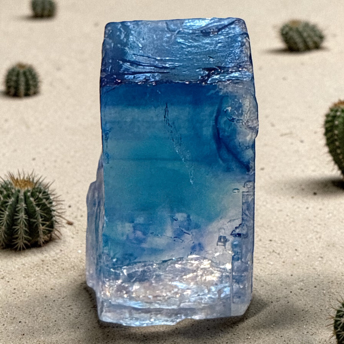 Blue Halite Specimen - Turkey, 21.5g